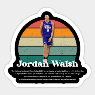 Jordan Walsh Vintage V1 Sticker